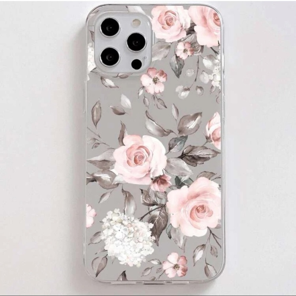 iPhone 13 PRO MAX soft case floral case